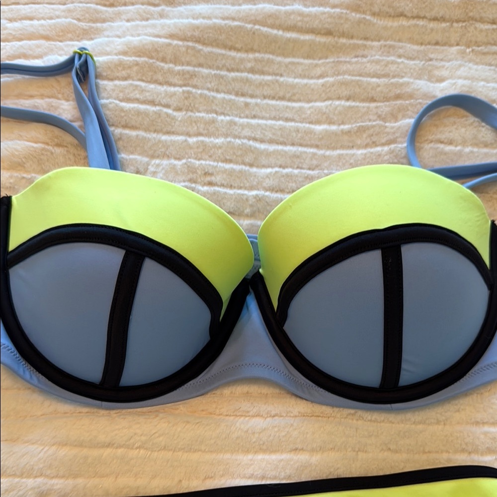 Colorblock Bikini Set - Picture 3 of 4